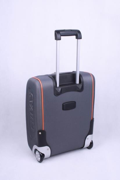 Grey four-wheel cabin case for corporate gifting